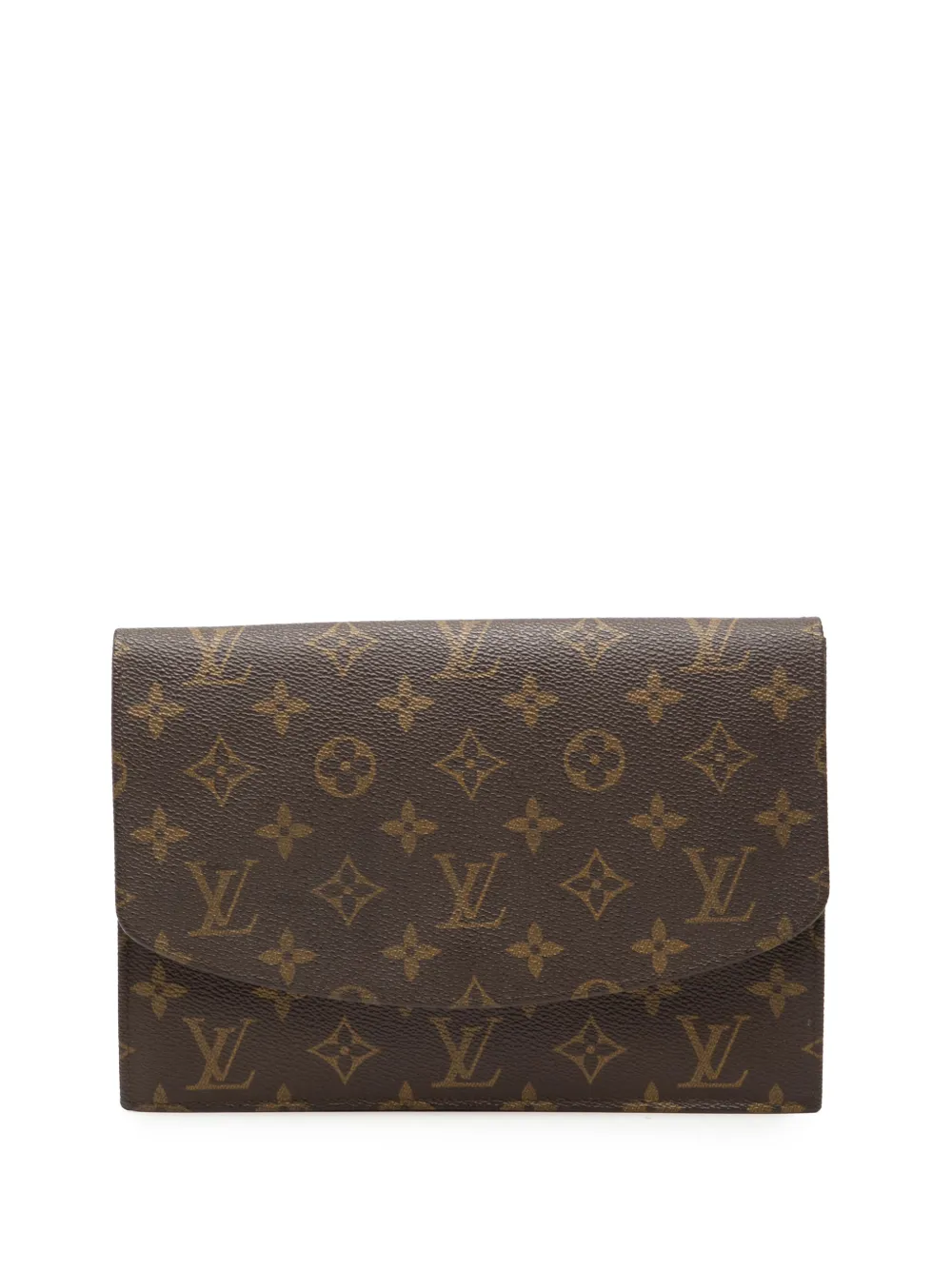 Louis Vuitton Pre-Owned 1991 Monogram Pochette Rabat 23 clutch bag - Marrone