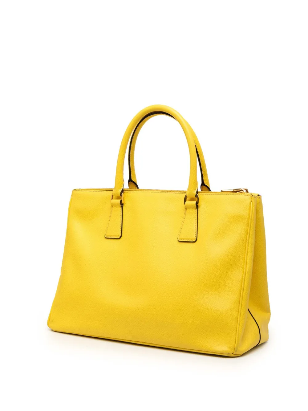 2010-2025 Medium Saffiano Lux Galleria Double Zip Satchel