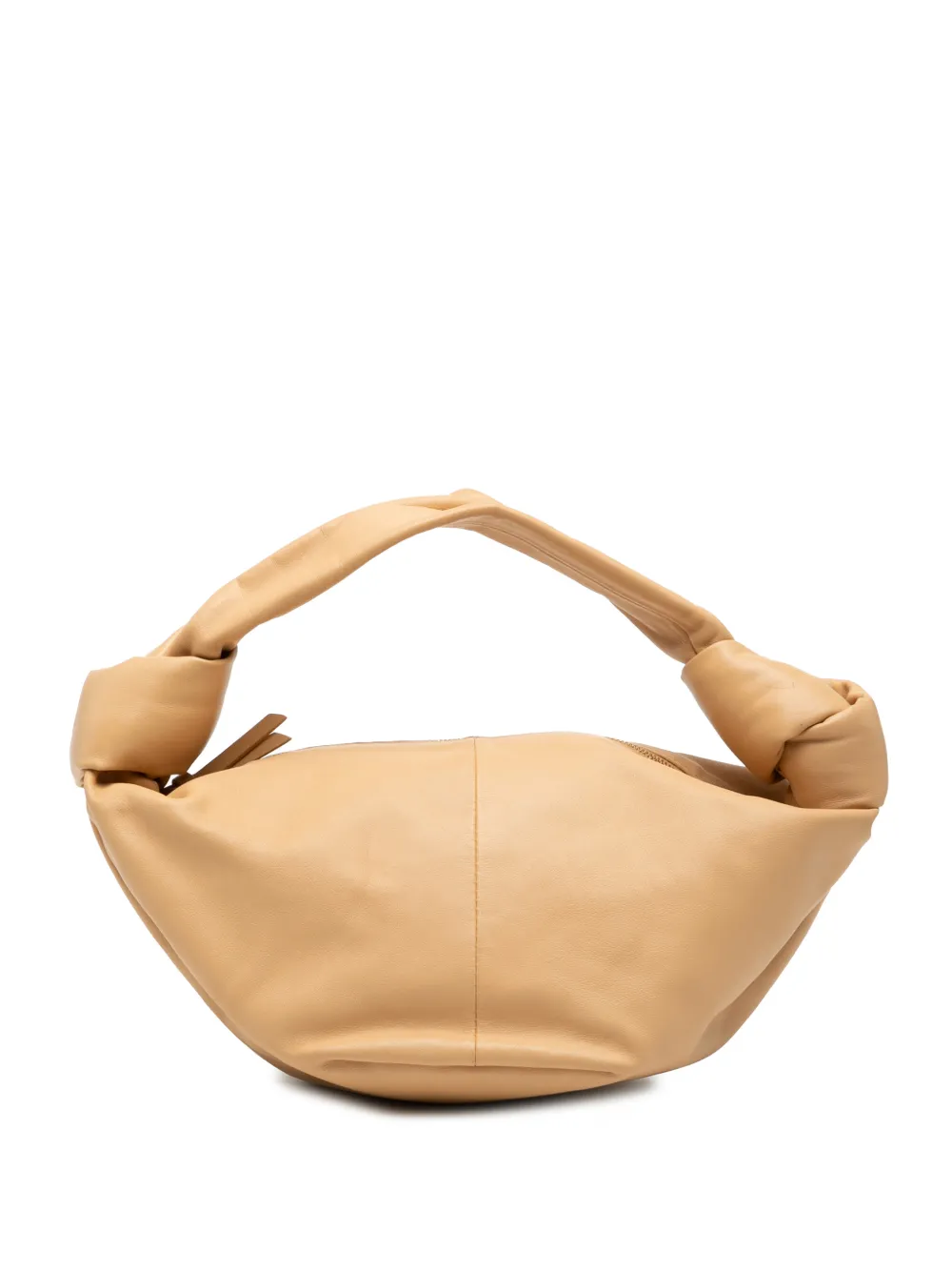 Bottega Veneta Pre-Owned 2012-2026 Mini Calfskin Double Knot Bag handbag - Marrone