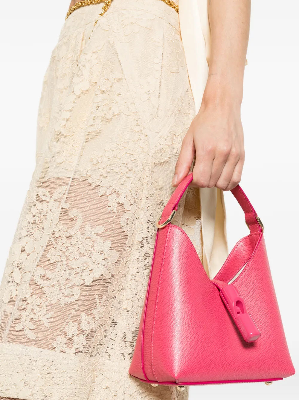 Furla Iride mini-shopper Roze