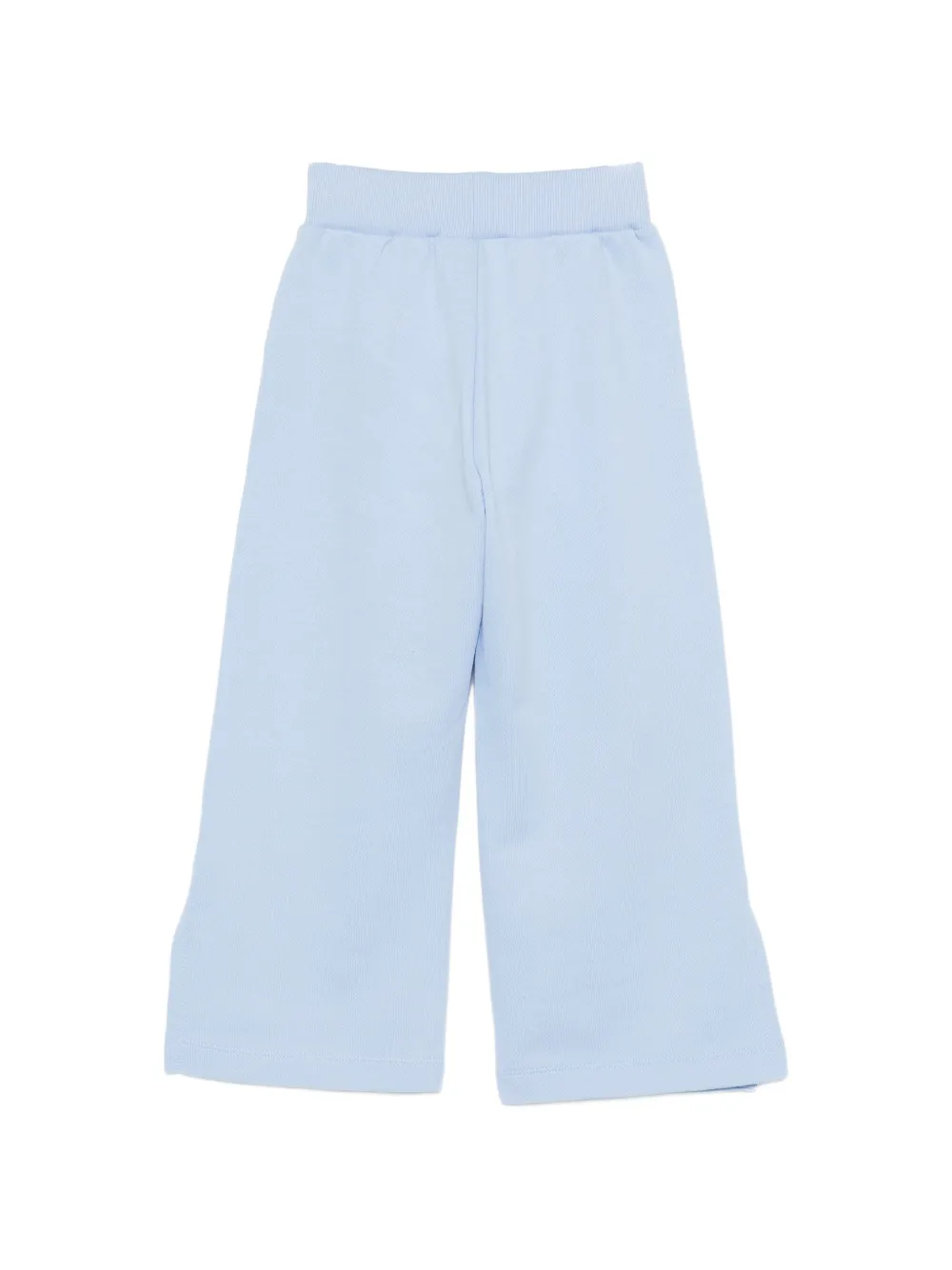 Balmain Kids embossed-button track pants - Blu