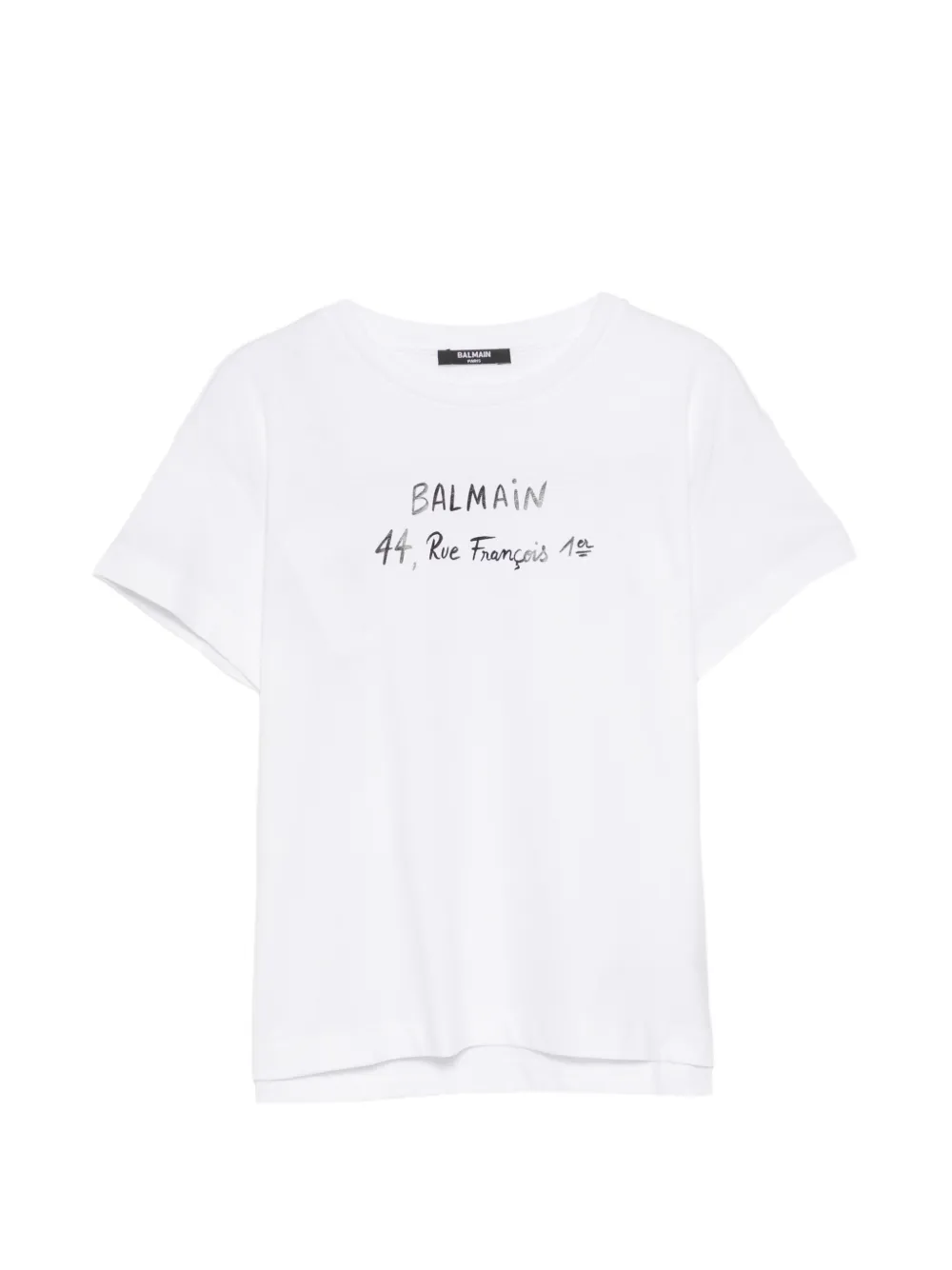 Balmain Kids lofo printed T-shirt - Bianco