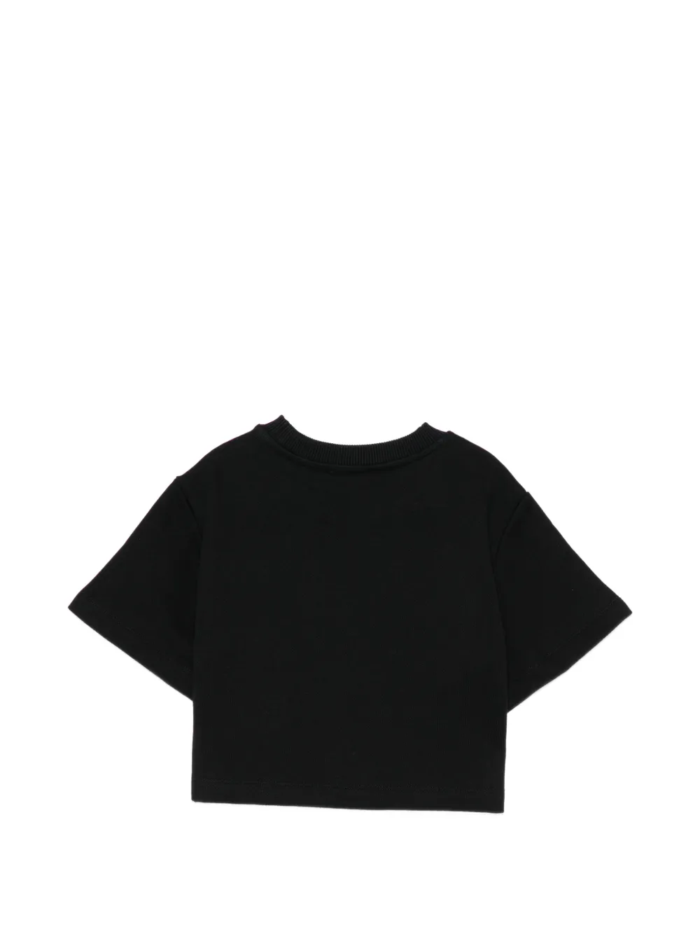 Balmain Kids T-shirt met logoprint Zwart
