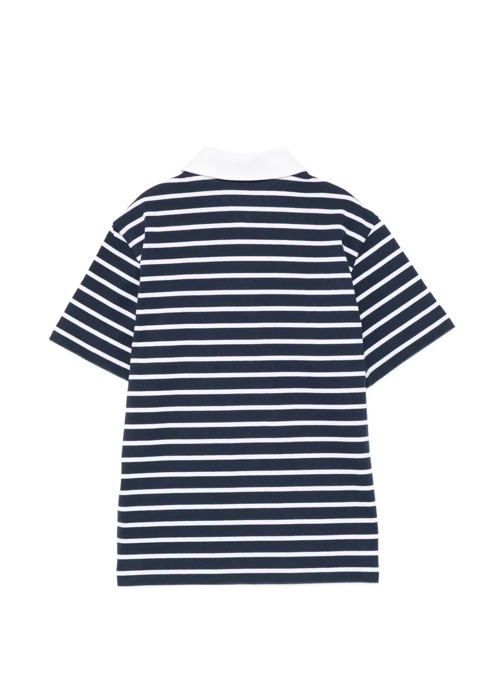  Balmain Kids Polo A Rayas - Azul 