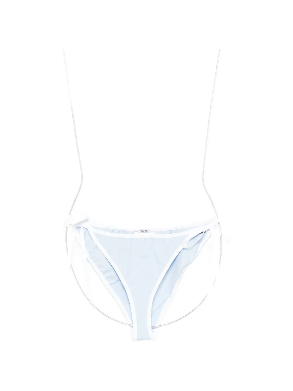 Miu Miu tie-side briefs - Blu