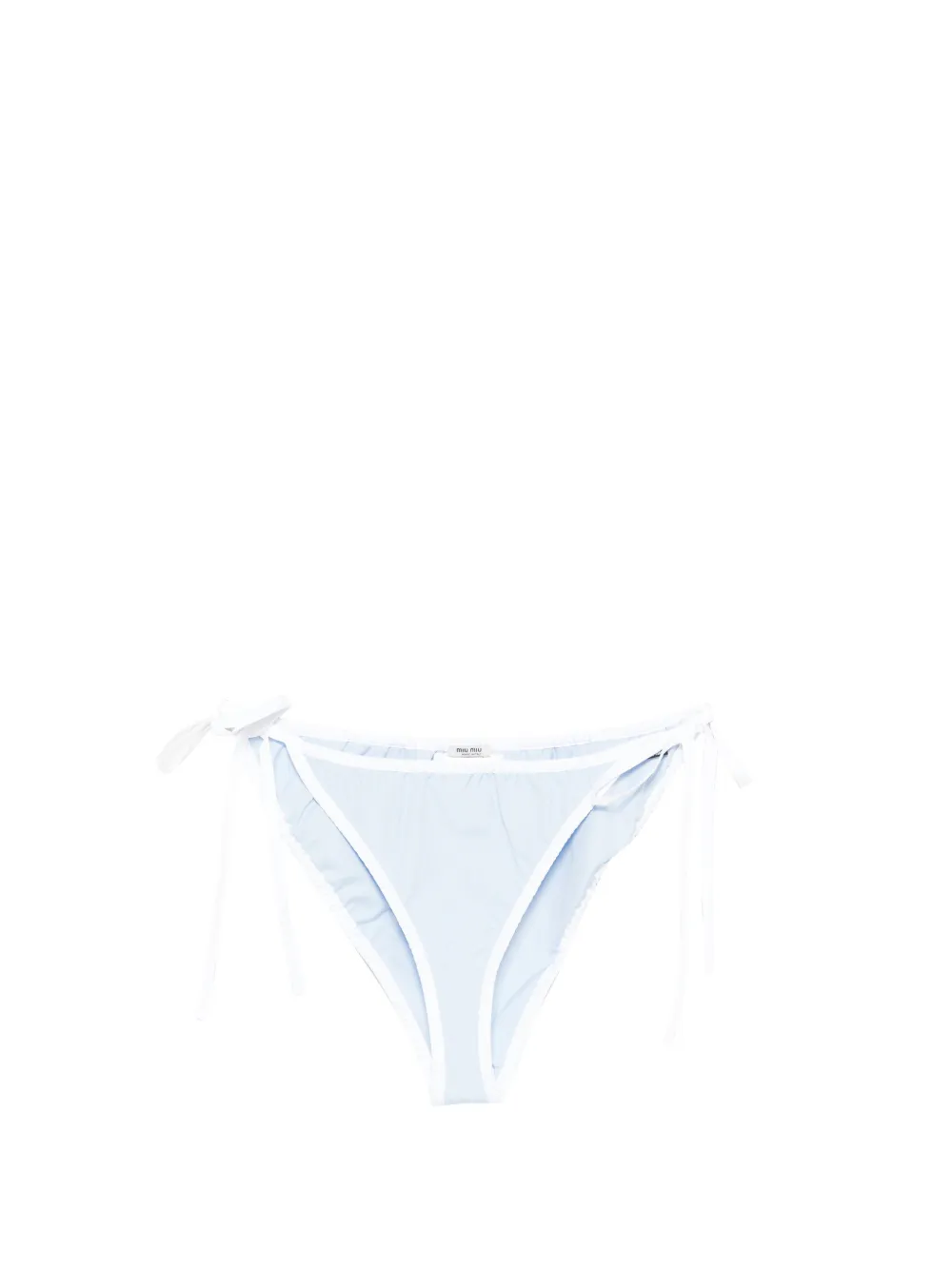 Miu Miu tie-side briefs - Blu