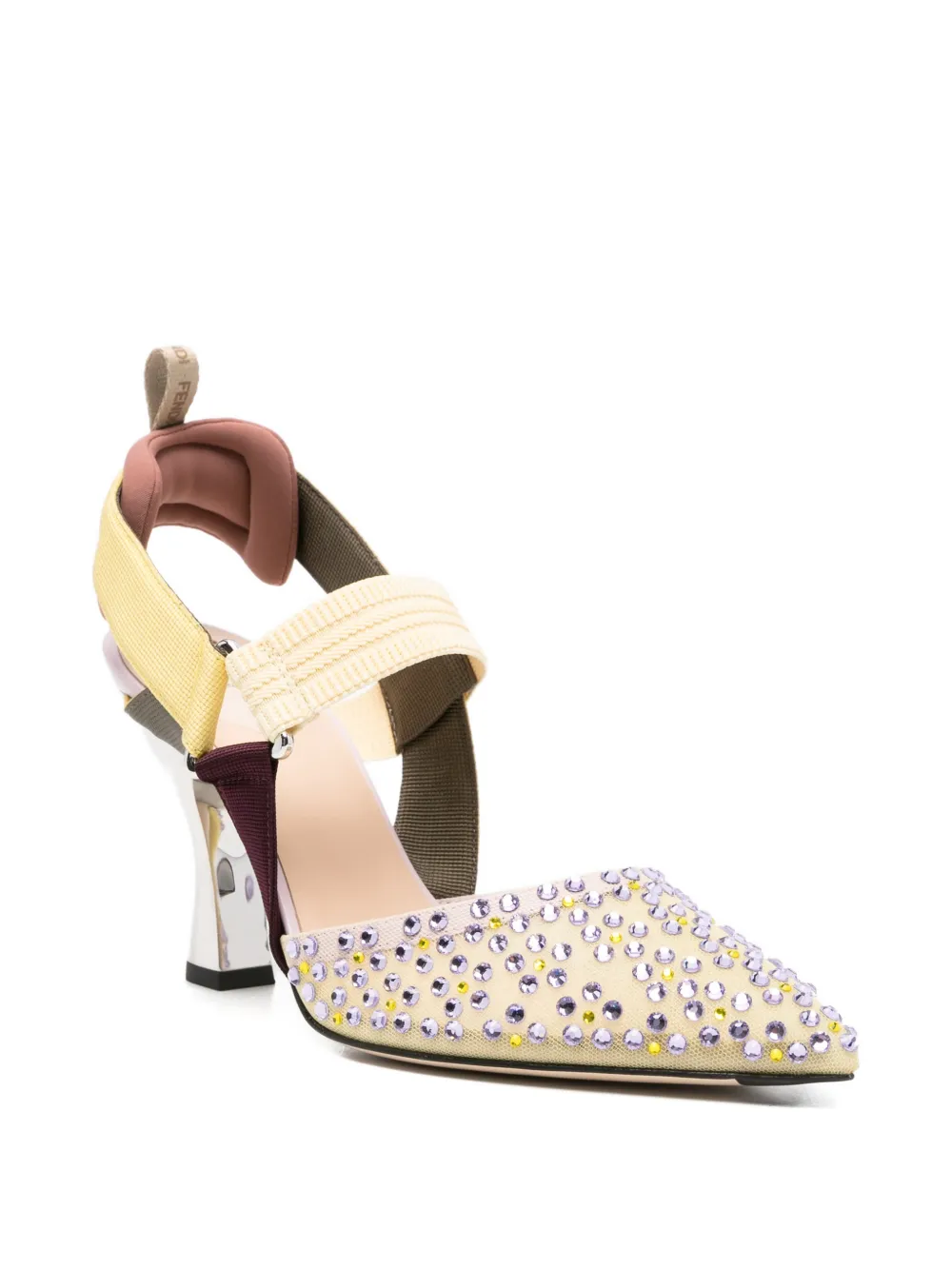 FENDI Colibrì verfraaide pumps Beige