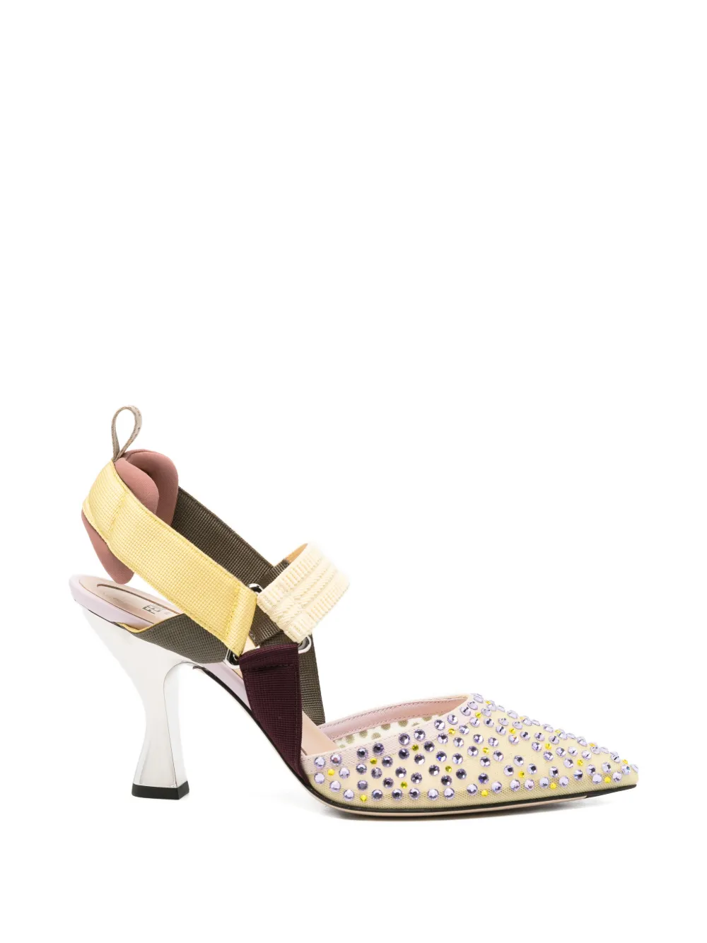 FENDI Colibrì verfraaide pumps Beige