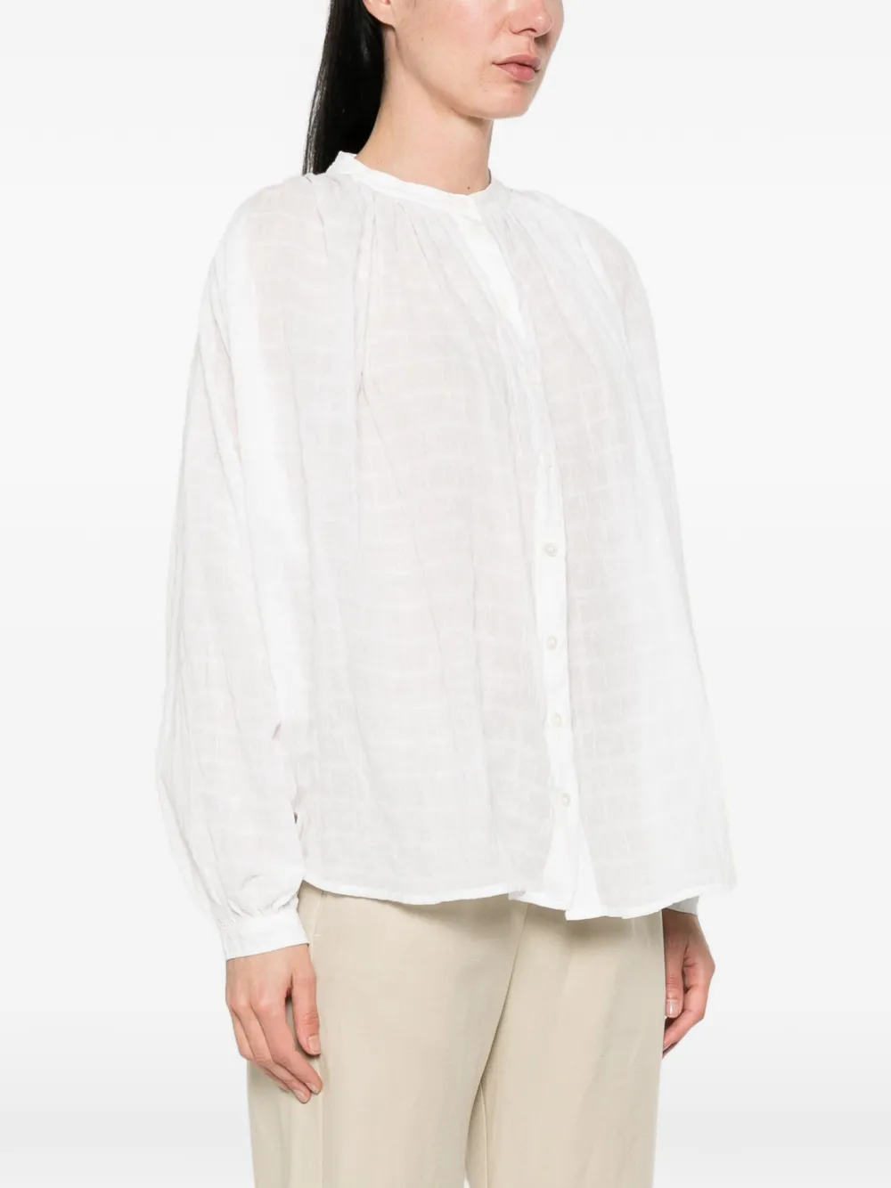  Jcsophie Lane Gathered Blouse - White 