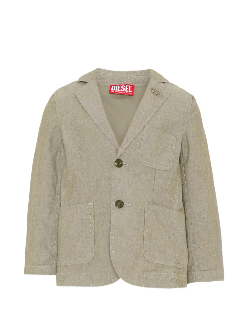 Diesel Kids pocket jacket - Verde