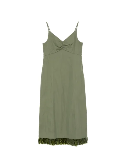 Baum Und Pferdgarten v-neck beaded dress