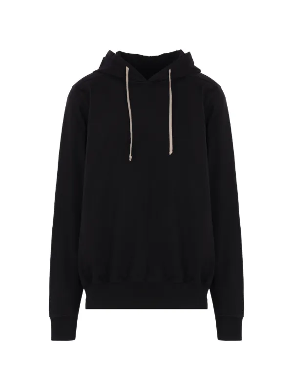 Rick Owens DRKSHDW ドローコードカットソーパーカー　ダスト Rick Owens DRKSHDW Hun ドローストリング パーカー | ブラック
