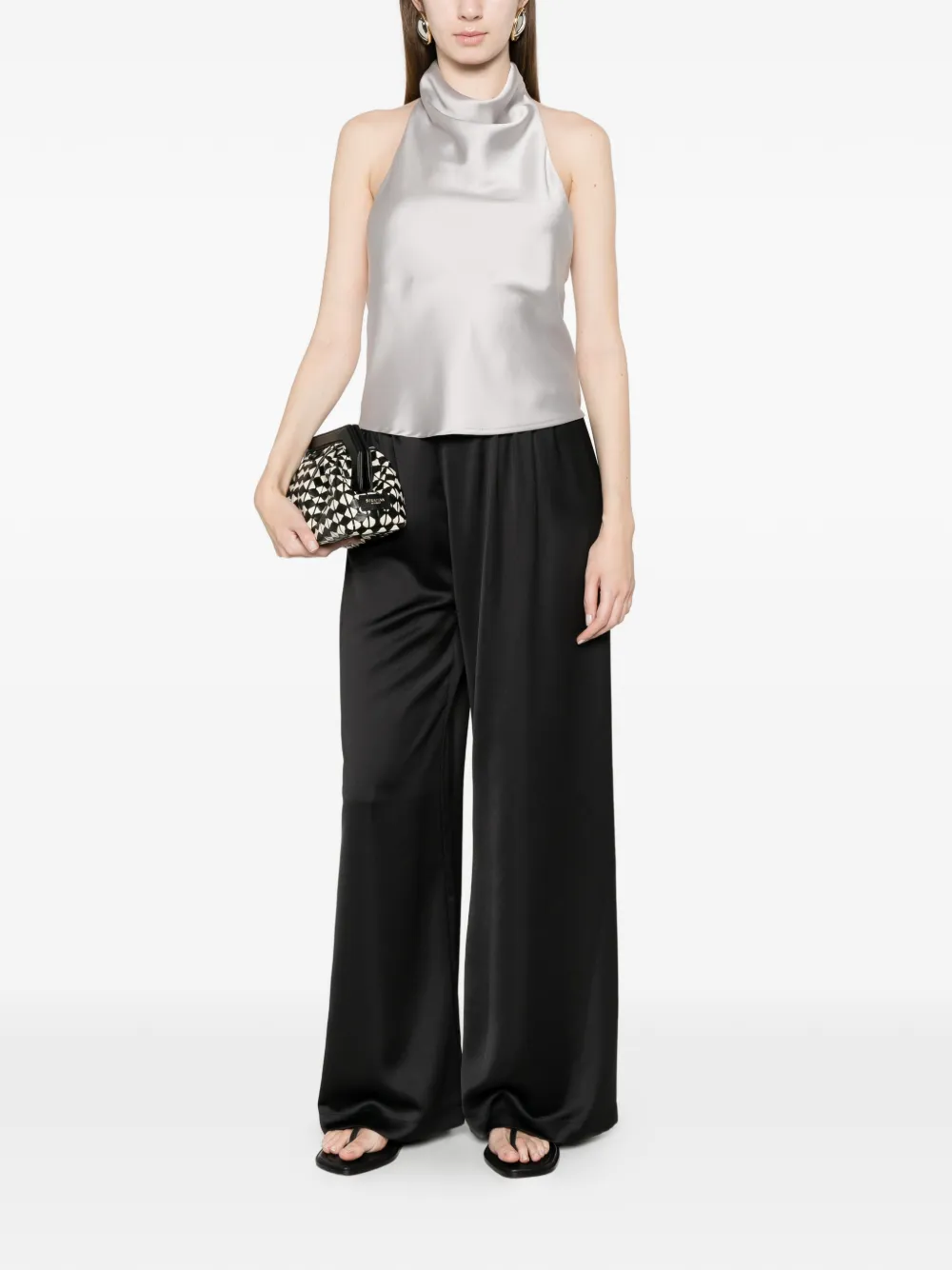 Elasticated Palazzo Pants