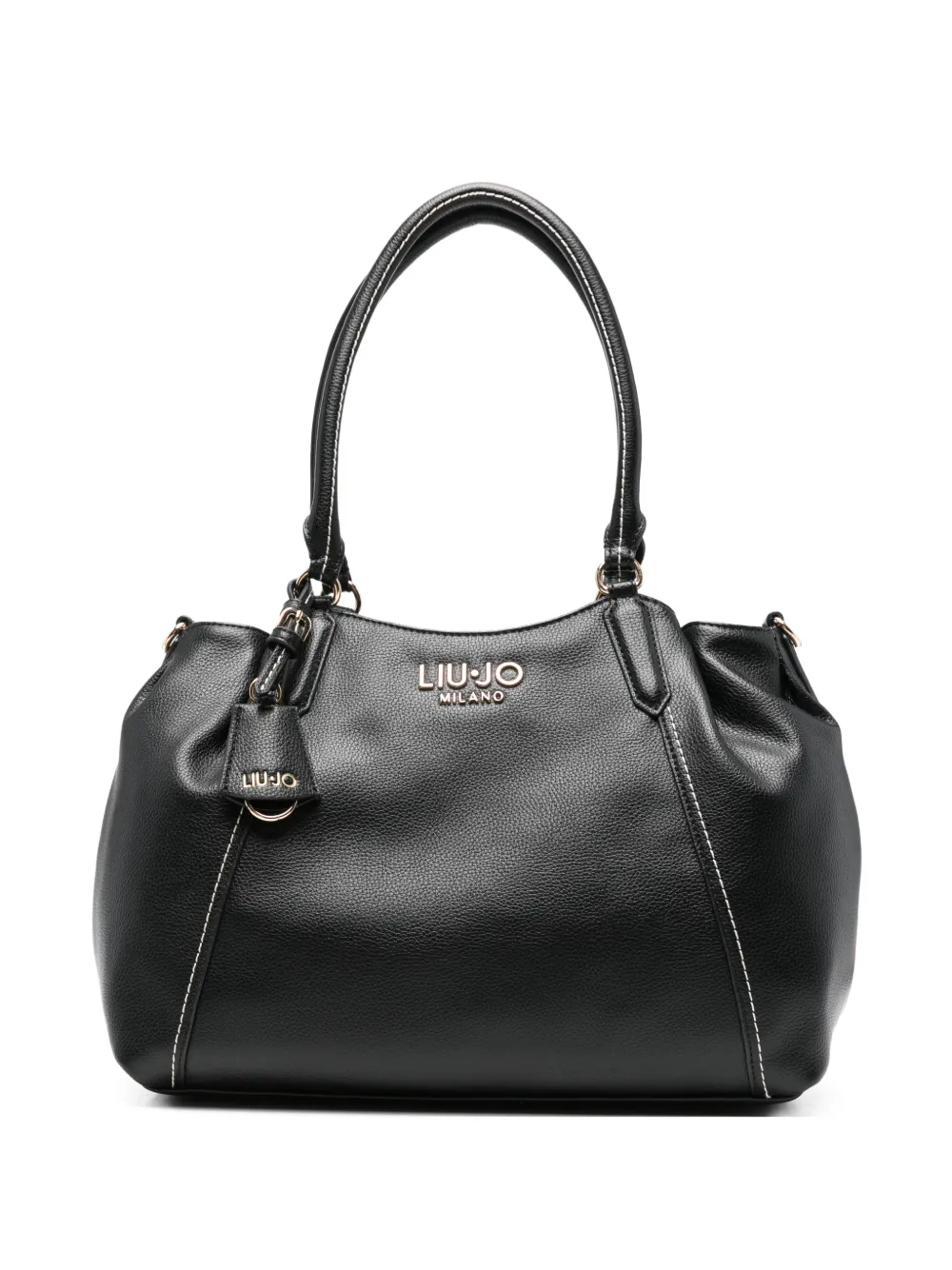 LIU JO Shopper mit Logo - Schwarz