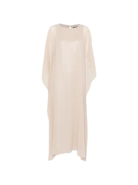 Peserico vestido largo con cuello redondo