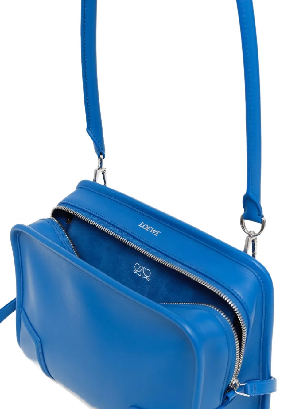 LOEWE Amazona kleine 180 shopper Blauw
