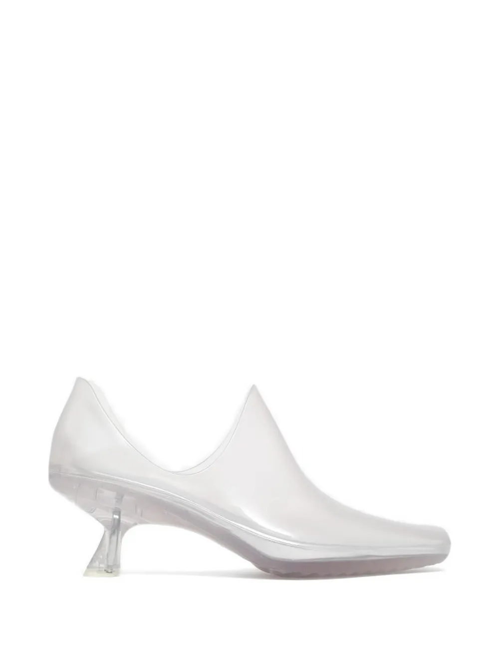 LOEWE Emily aqua transparent ballet flats - Weiß