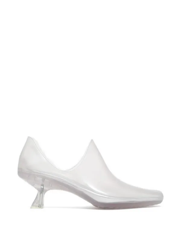 Loewe Emily Aqua Boots in Pvc in White