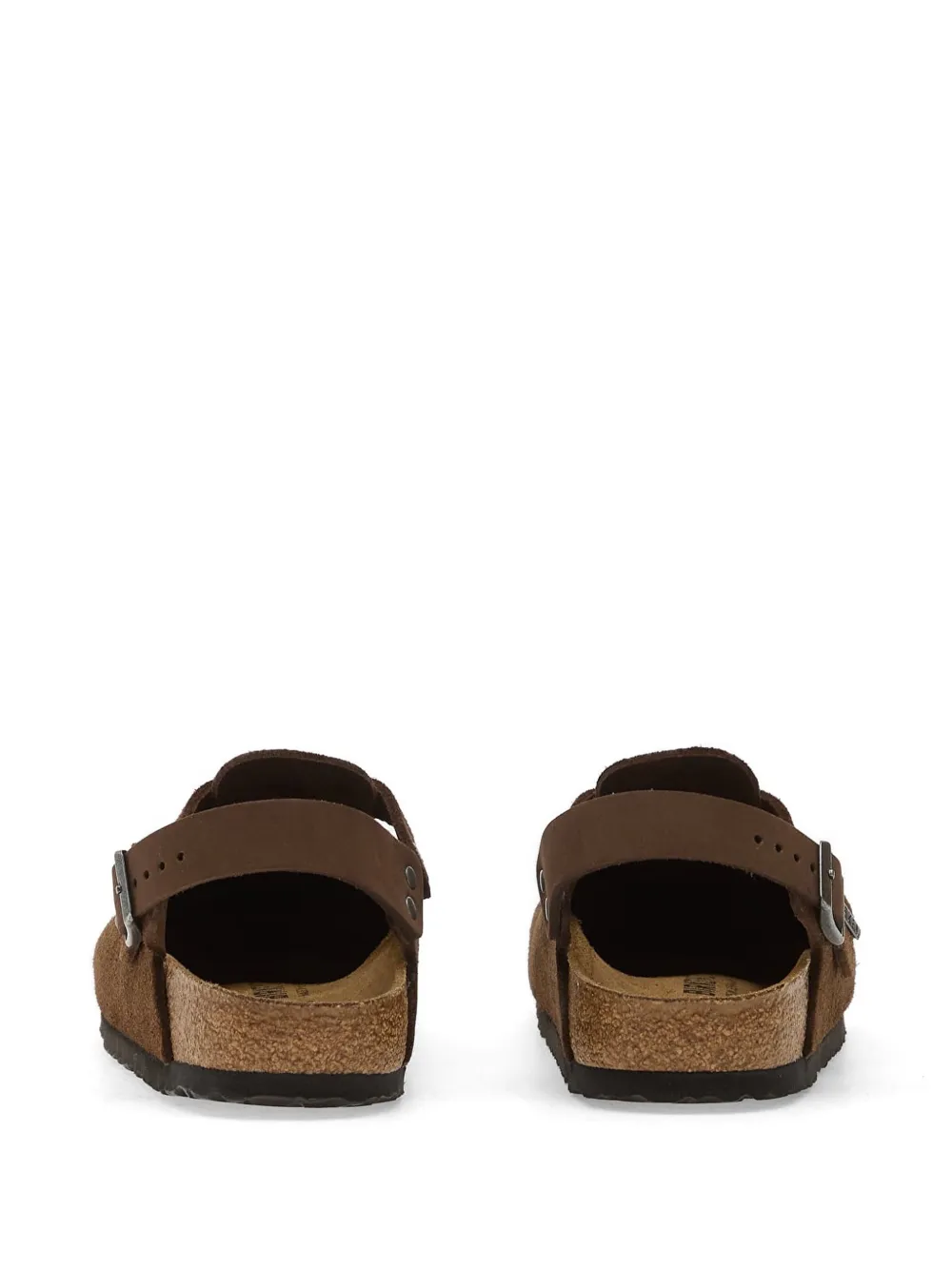Birkenstock Tokio slingback klompen Bruin