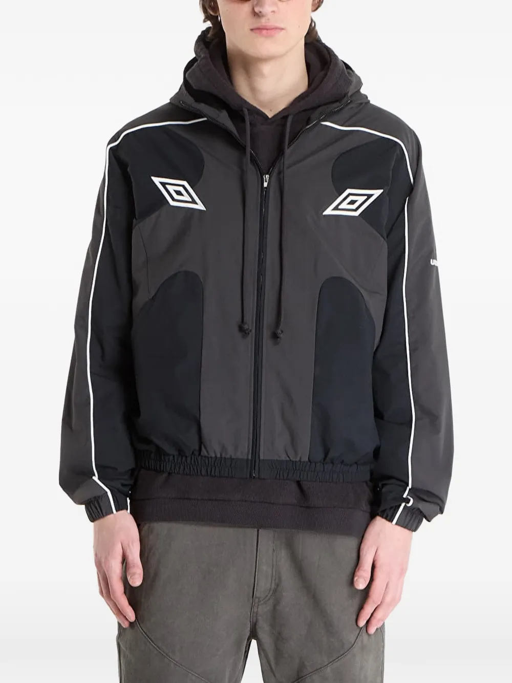  Umbro Guarding Masked Track Jacket - Black 