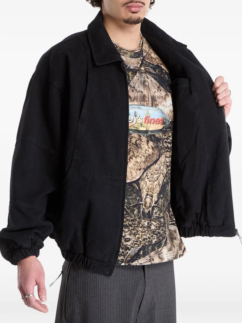  Roa Ash Zip Jacket - Black 