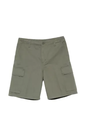 The North Face logo-print zip-pocket Shorts | Green | FARFETCH