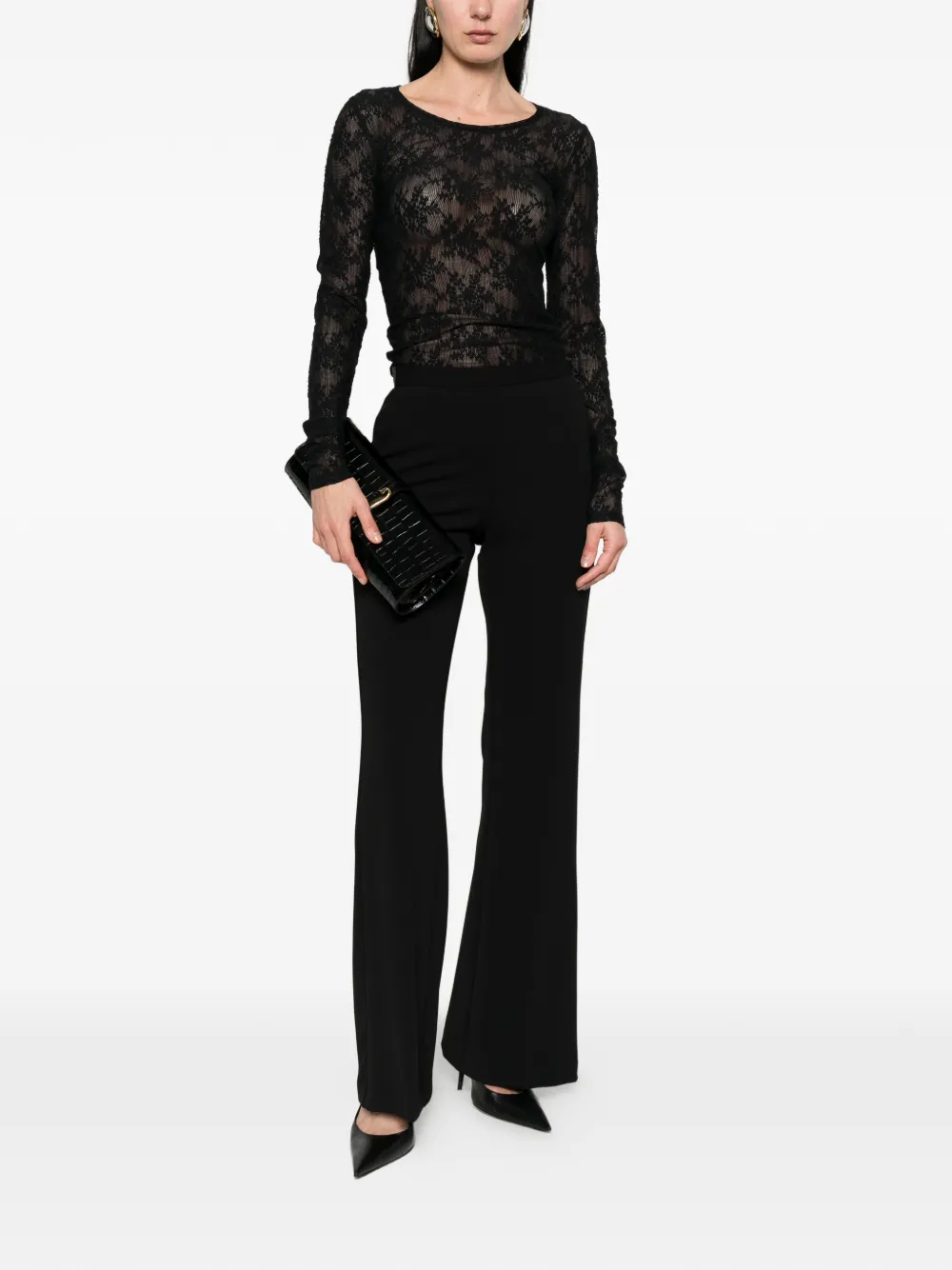  Imperial Lace Top - Black 