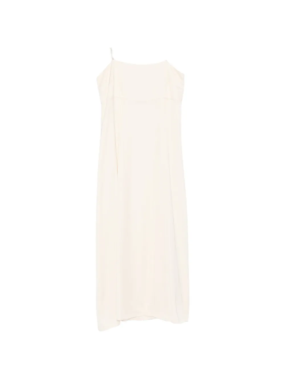 Peserico satin midi dress - Toni neutri