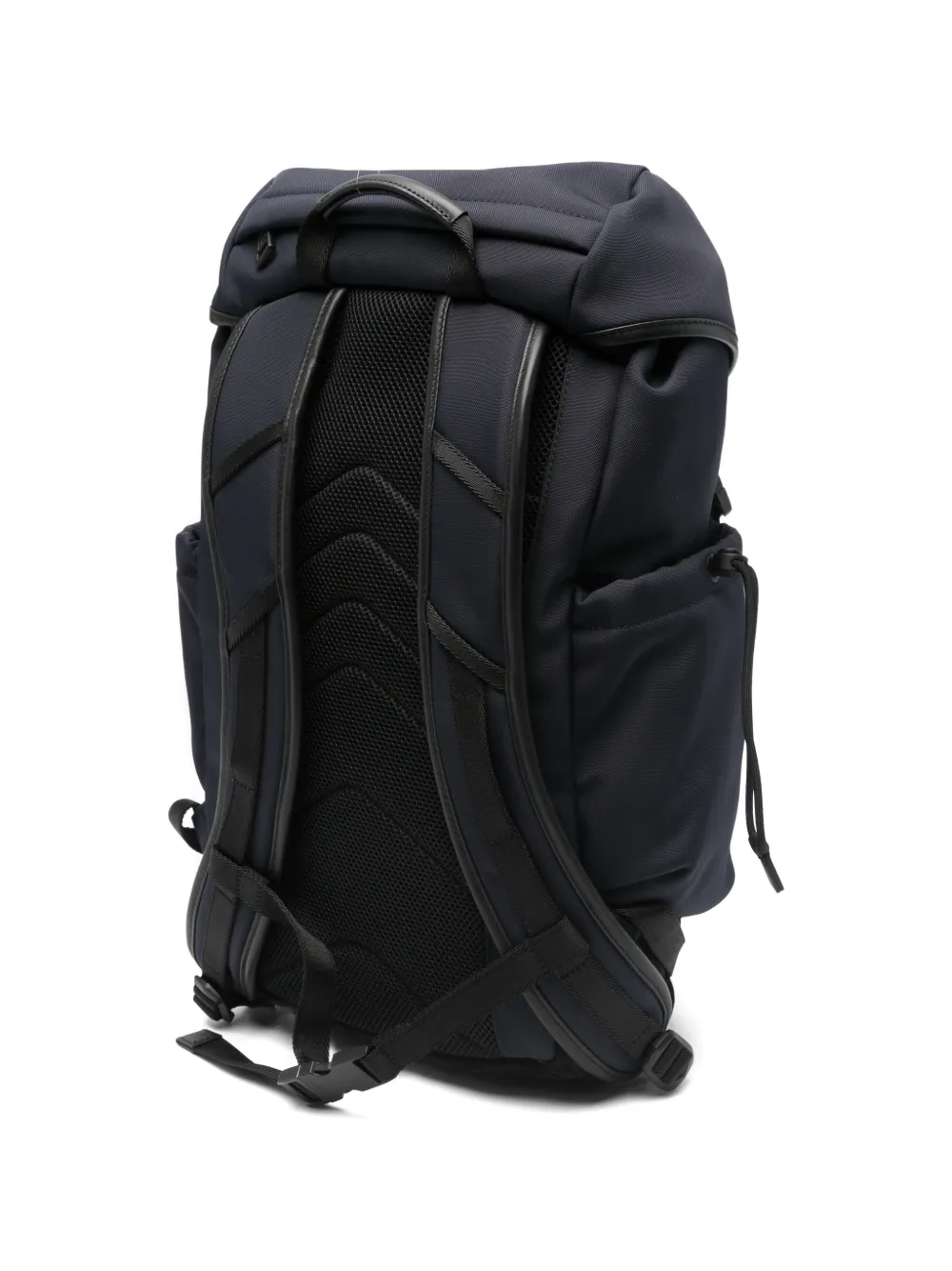  Moncler Tech Buckle-fastening Backpack - Blue 