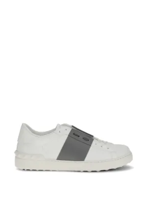 Valentino Garavani Calfskin Open Sneakers | White | FARFETCH