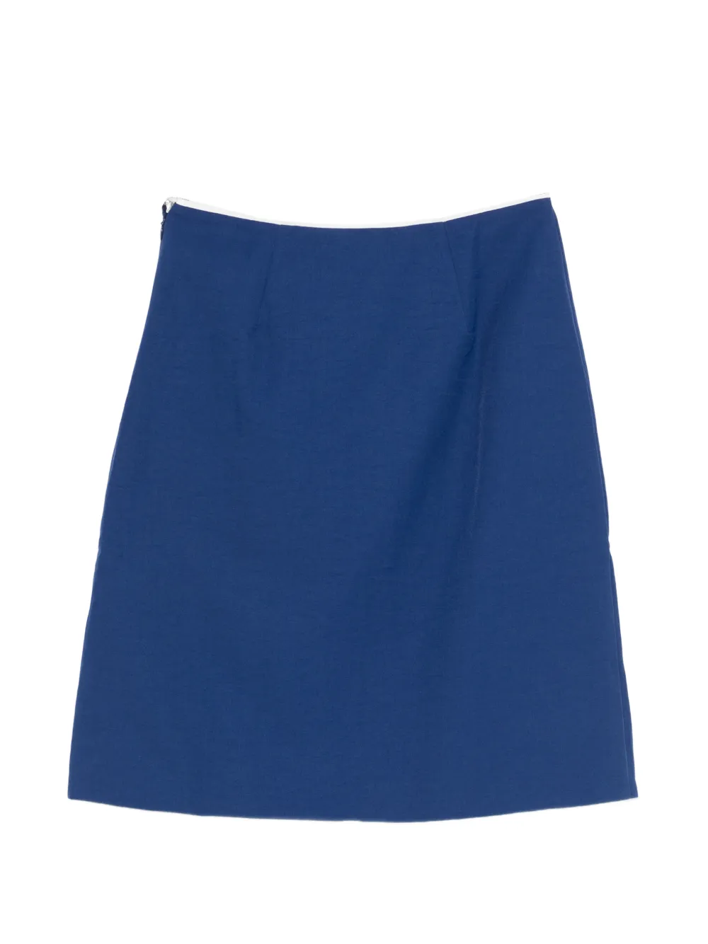  Baum Und Pferdgarten Siena Floral-appliqué Mini Skirt - Blue 