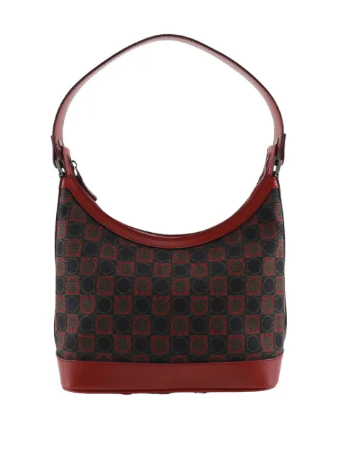 Ferragamo Pre-Owned bolsa de hombro Gancini Canvas 2010-2026