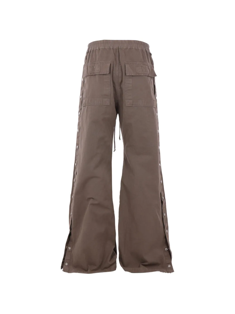 Rick Owens DRKSHDW Temple broek met knopen Bruin