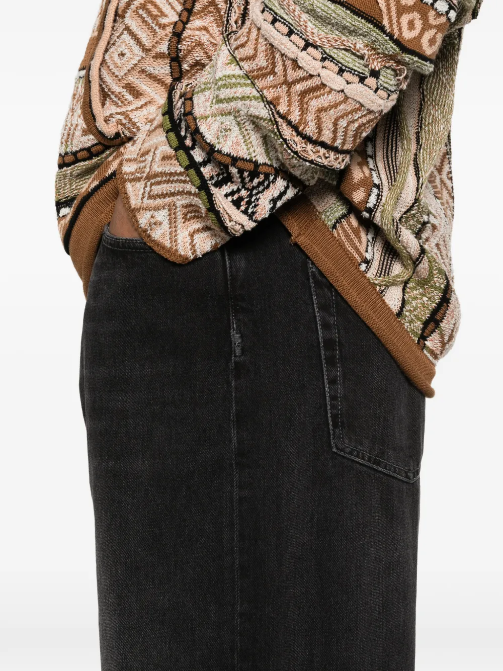 Nine In The Morning Icaro jeans met toelopende pijpen Zwart