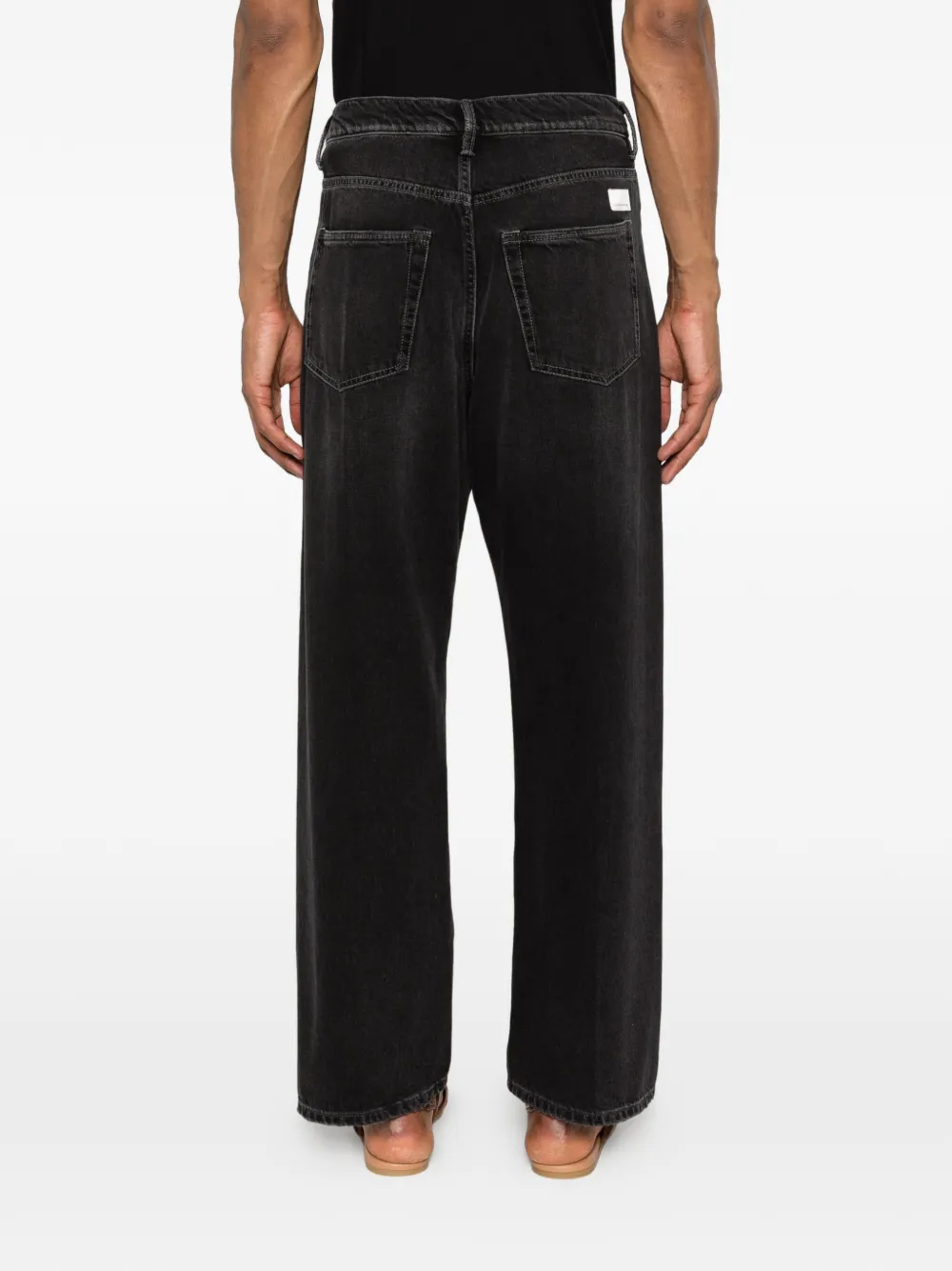 Nine In The Morning Icaro jeans met toelopende pijpen Zwart