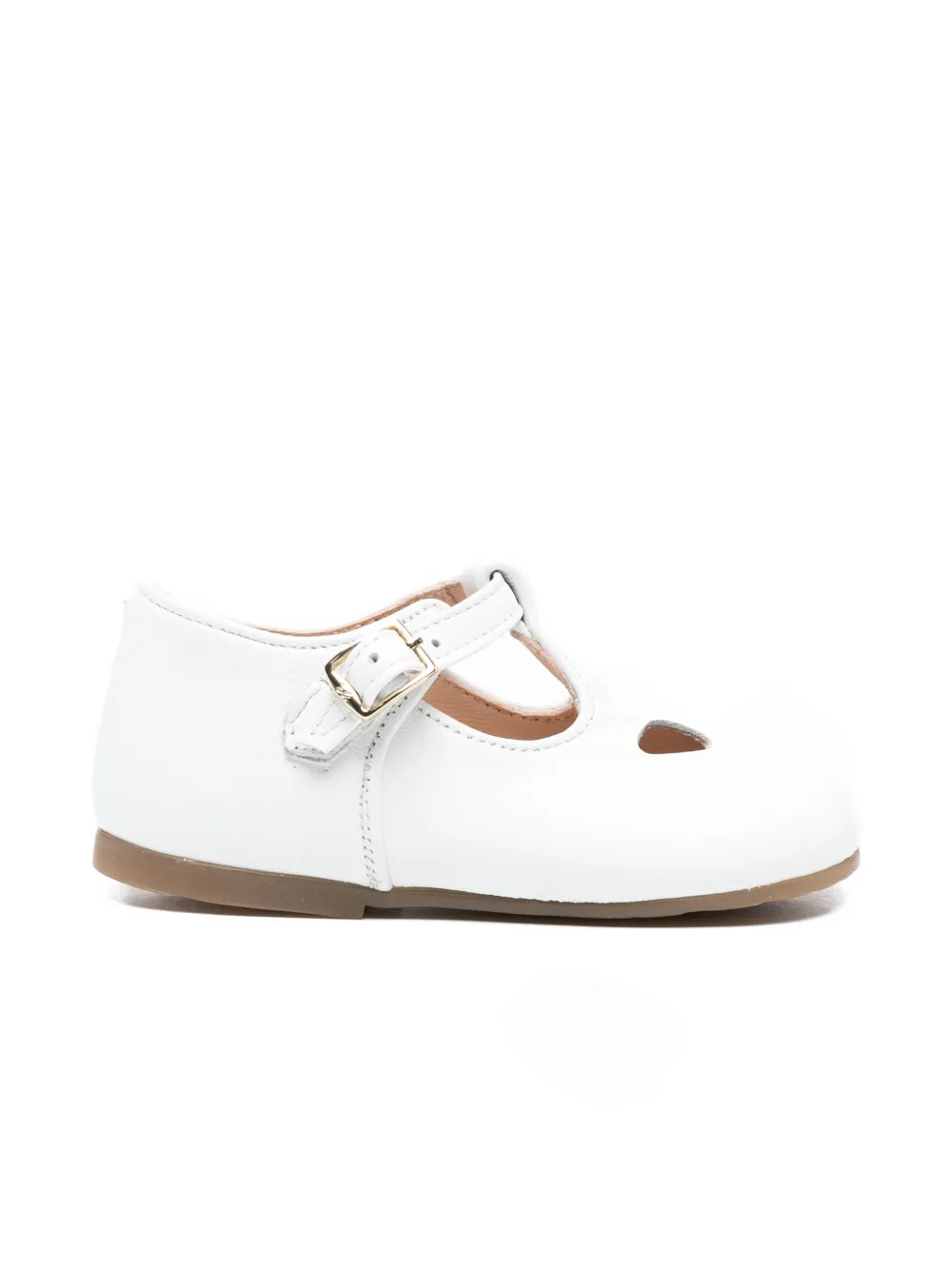 Eli1957 buckle-detail moccasins - Bianco