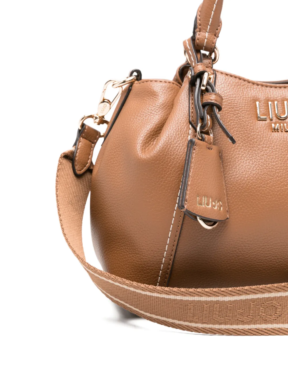  Liu Jo Top-handle Tote Bag - Brown 