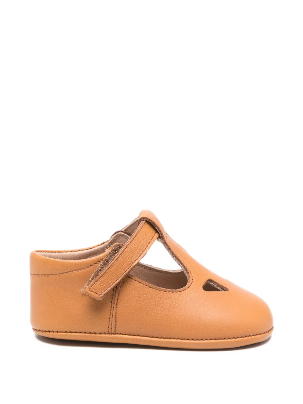 Eli1957 touch-strap-fastening pre-walkers - Marrone