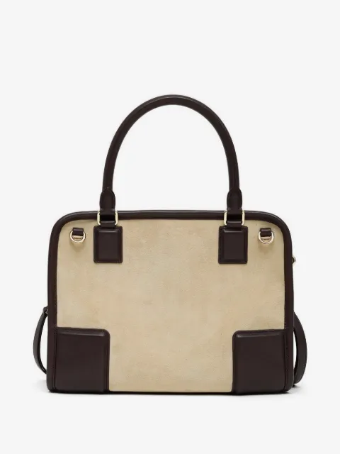 LOEWE bolso shopper con diseño colour block