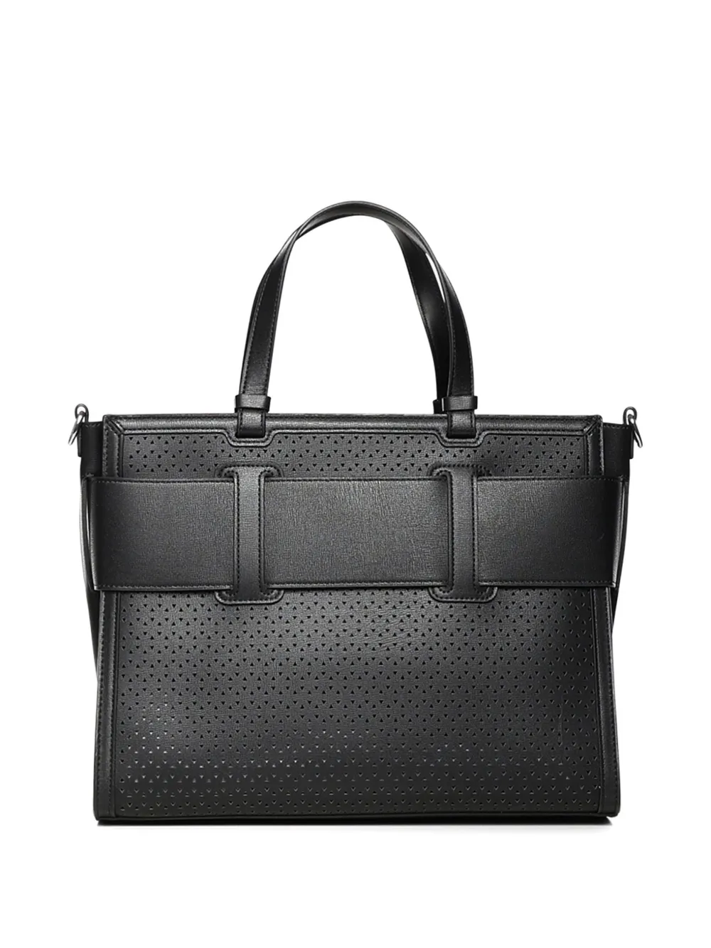Armani Exchange Schoudertas met logoplakkaat Zwart