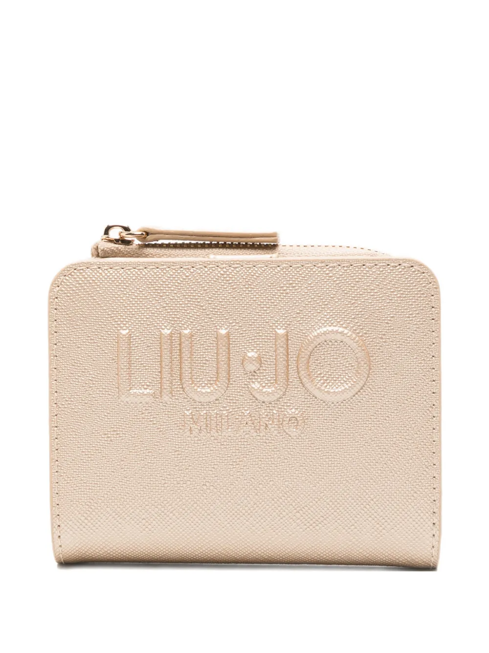 LIU JO logo-embossed wallet - Oro