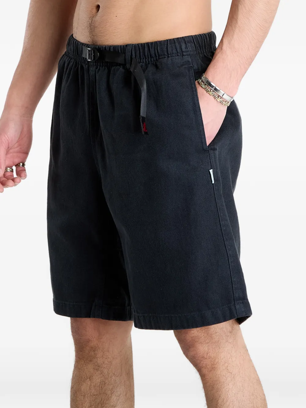 Gramicci Trainingsshorts met ceintuur Zwart