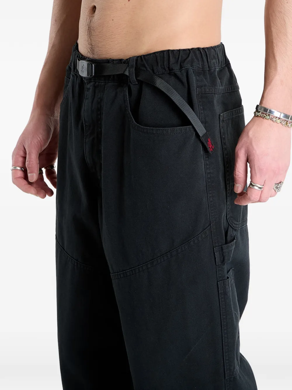 Gramicci Taos broek met ceintuur Zwart