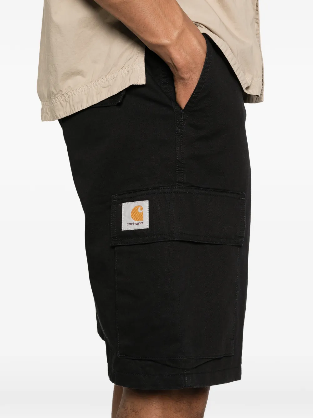 Carhartt WIP Kade cargo shorts Zwart