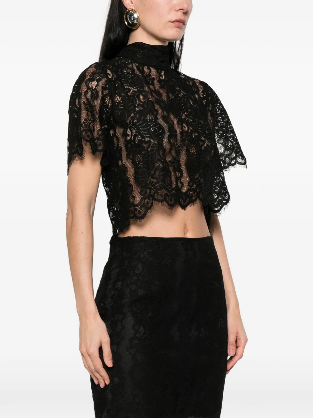  Imperial Lace Top - Black 
