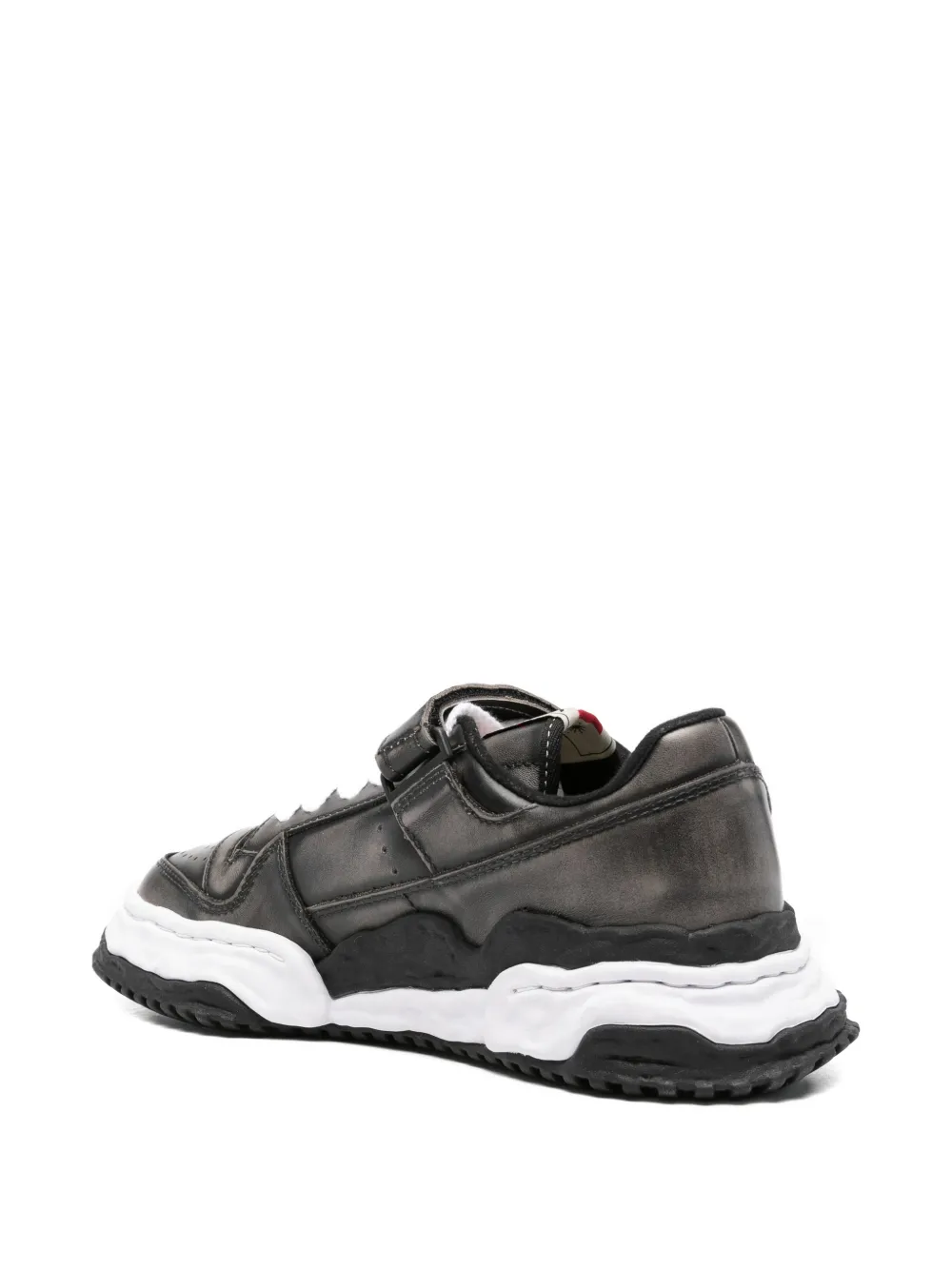 Maison MIHARA YASUHIRO Keith sneakers met klittenband Grijs