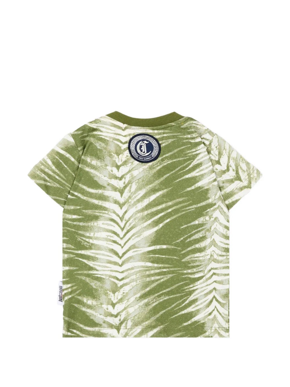  Just Cavalli Kids Zebra T-shirt - Green 