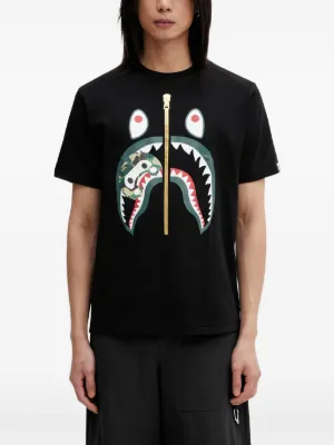 A BATHING APE® ABC Camo ジャカード Tシャツ | グリーン | FARFETCH JP