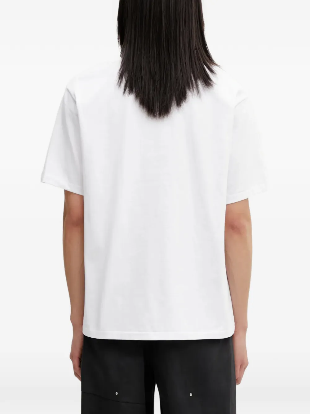A BATHING APE crew-neck T-shirt Wit