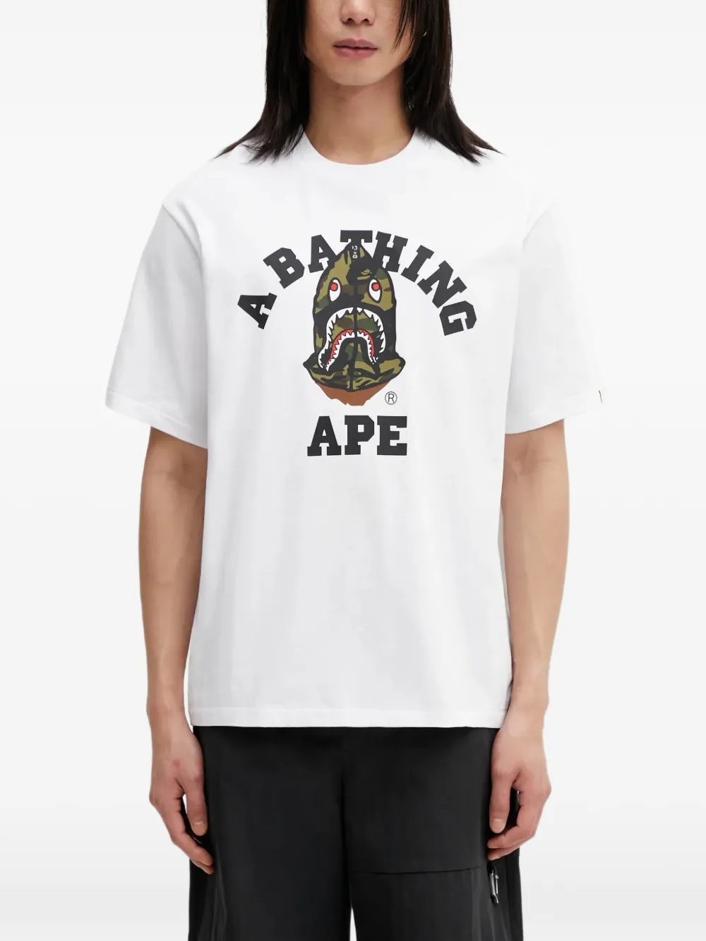 A BATHING APE® short-sleeve T-shirt - Bianco